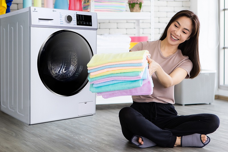 cara mencuci baju di mesin cuci
